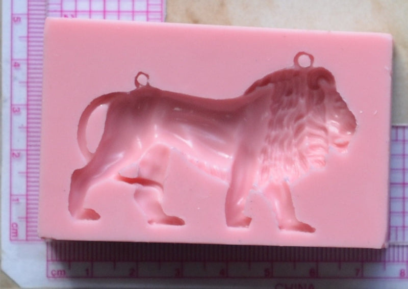 Lion Mold Silicone Mold, Animal Silicone Mold, Resin, Clay, Epoxy, food grade, Chocolate molds, Resin, Clay, dogs, cats, fish, birds A166