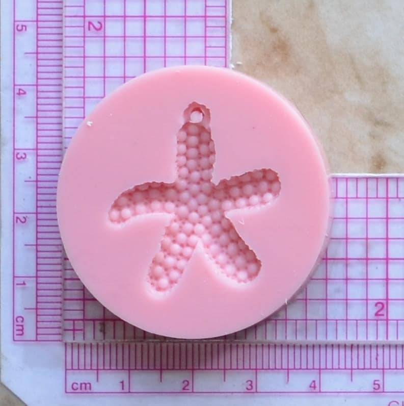 Starfish Silicone Mold, Sea Stars, resin, invertebrates, Five arms, Mold, Silicone Mold, Molds, Clay, Jewelry, Chocolate molds,  N230