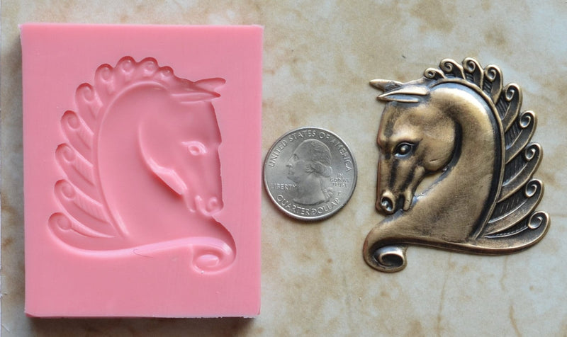 Horse Silicone Mold, Horse, Stallion, Resin mold, Sire, Foal, Epoxy molds, Mare, Gelding, food grade, Chocolate A174