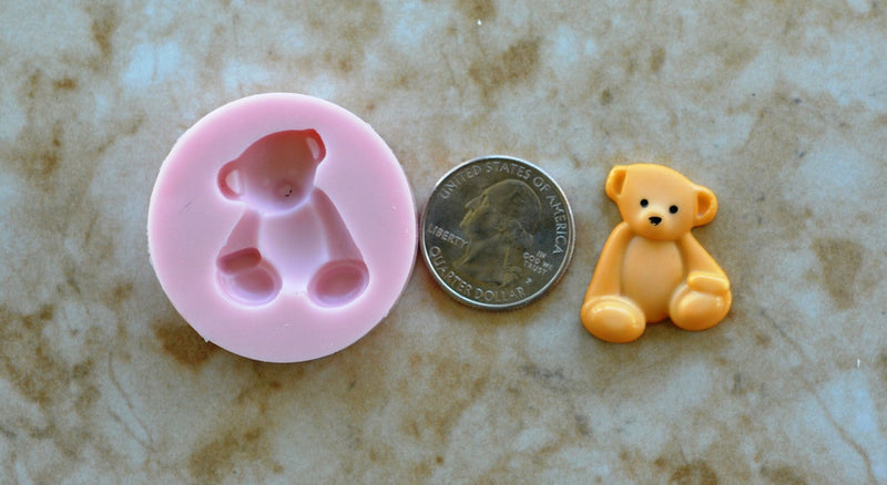 Bear Silicone Mold, Animal Silicone Mold, Resin, Clay, Epoxy, food grade, Chocolate molds, Resin, Clay, dogs, cats, fish, birds  A128