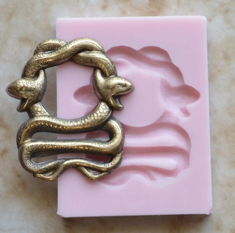 Snake Silicone Mold, Silcone, Molds Cake, Candy, Clay, Animal, Cooking, Jewelry, Farm, Chocolate, Cookies A191