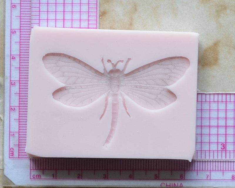DRAGONFLY Silicone Mold, Silicone Mold, Insects, Resin, Clay, Epoxy, food grade, Pests, Termites, Chocolate, Pests, creatures  A229