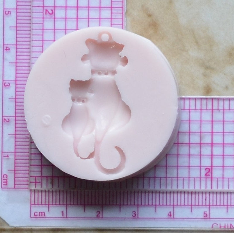 Cat Silicone Mold, Animal Silicone Mold, Resin, Clay, Epoxy, food grade, Chocolate molds, Resin, Clay, dogs, cats, fish, birds  A243
