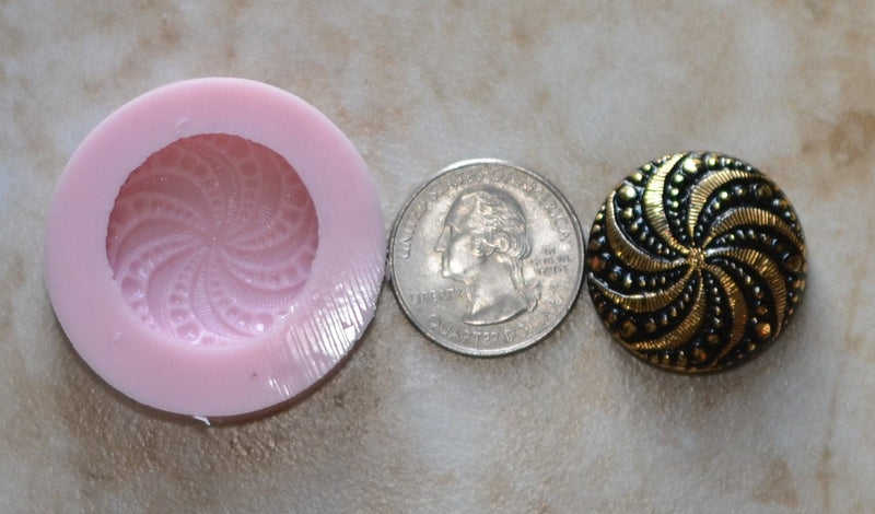 Bavarian Buttons Flexible Silicone Mold, Jewelry, Resin, clay, Pendant, Necklace, hung on a chain, Charms, brooch, bracelets, symbol, B117