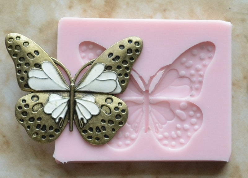 Butterfly Flexible Silicone Mold, Silicone Mold, Insects, Resin, Clay mold, Epoxy, food grade, Pests, Termites, Chocolate, creatures A257