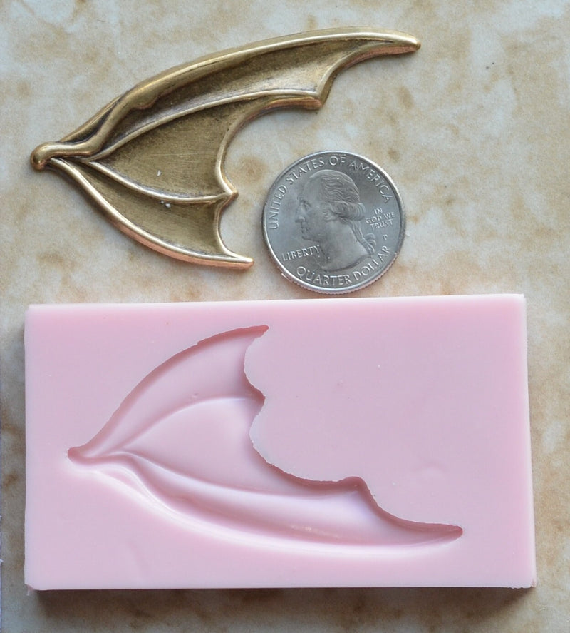 Bat Wing Right Silicone Mold, Animal Silicone Mold, Resin, Clay, Epoxy, food grade, Chocolate molds, Resin, Clay, dogs, cats, birds  A188