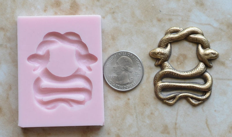 Snake Silicone Mold, Silcone, Molds Cake, Candy, Clay, Animal, Cooking, Jewelry, Farm, Chocolate, Cookies A191