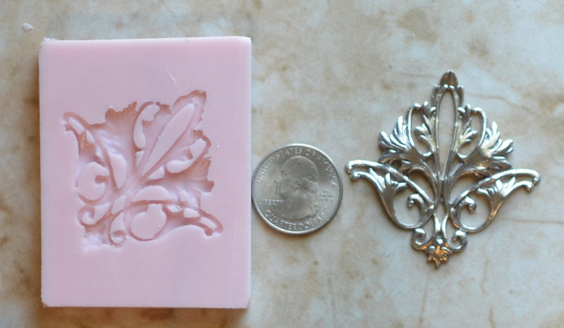 Lea Flexible Silicone Mold, Plants, Trees, plant life, Flowers, flowering plants, Palm trees, Clay mold, Leaf, Chocolate, G328
