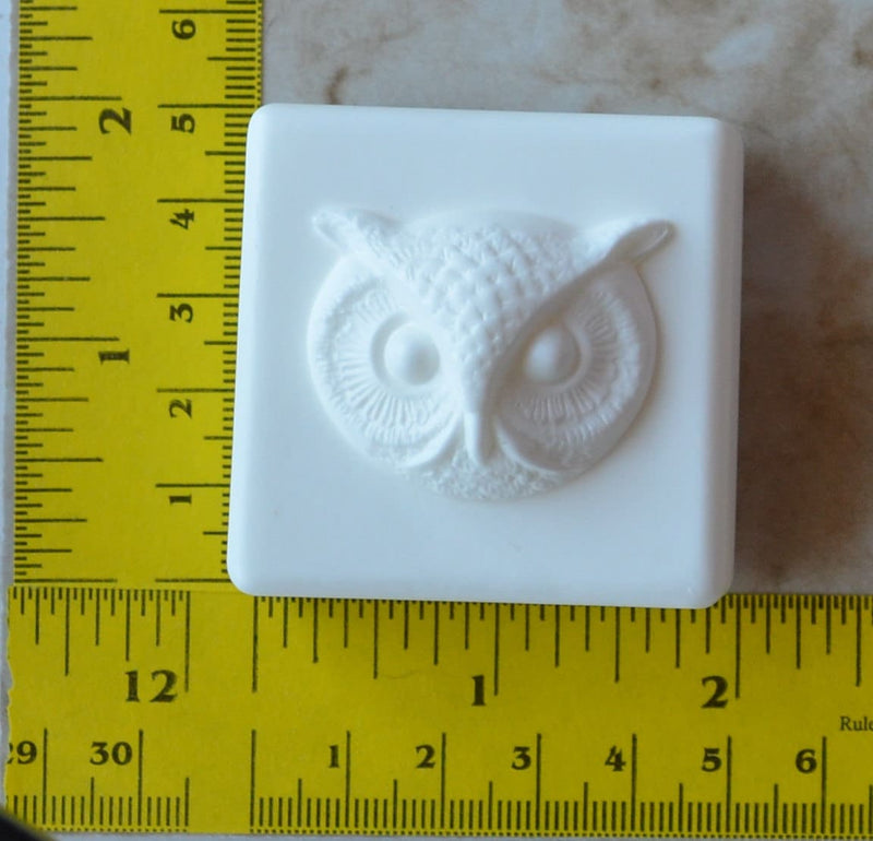 Owl Soap Mold Silicone, Silicone Soap Mold, Soap mold, Soap, Round molds, Square molds, Rectangular mold, Octagon, Soaps,  S176
