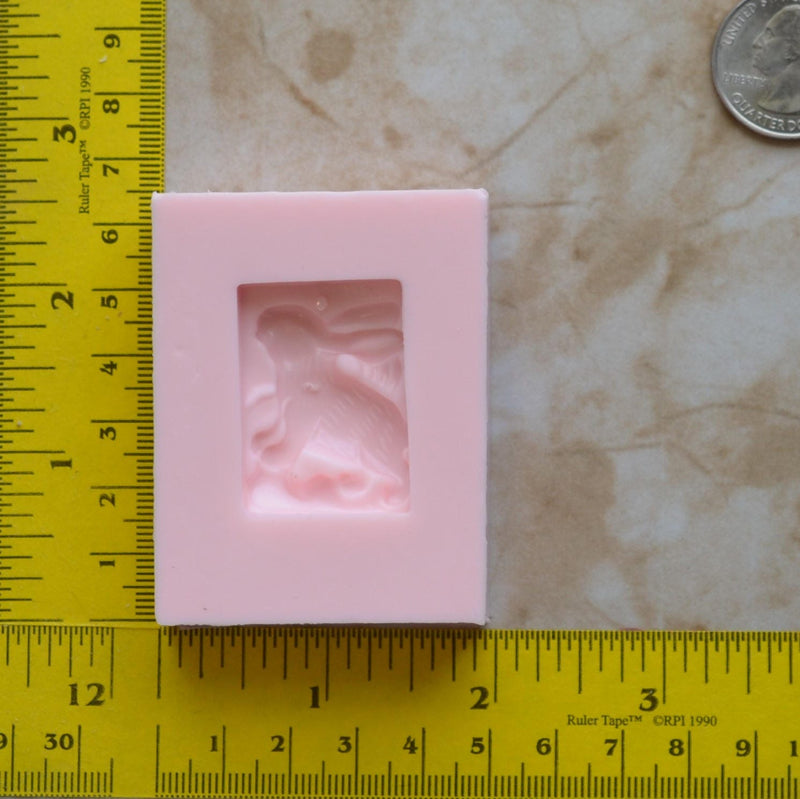 Rabbit Silicone Mold, Animal Silicone Mold, Resin, Clay, Epoxy, food grade, Chocolate molds, Resin, Clay, dogs, cats, fish, birds A381