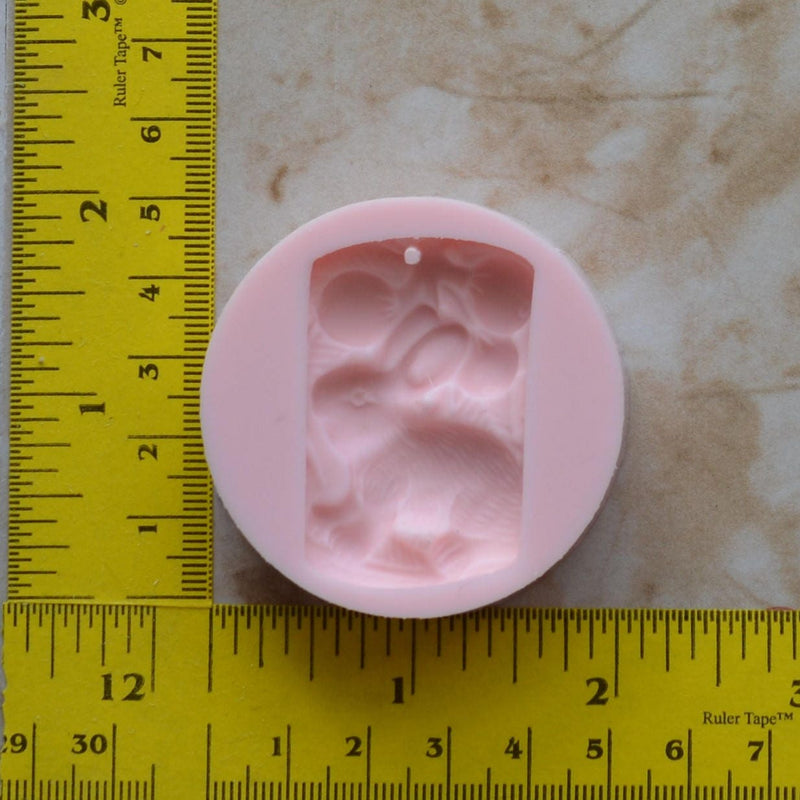 Rabbit Silicone Mold, Animal Silicone Mold, Resin, Clay, Epoxy, food grade, Chocolate molds, Resin, Clay, dogs, cats, fish, birds  A372
