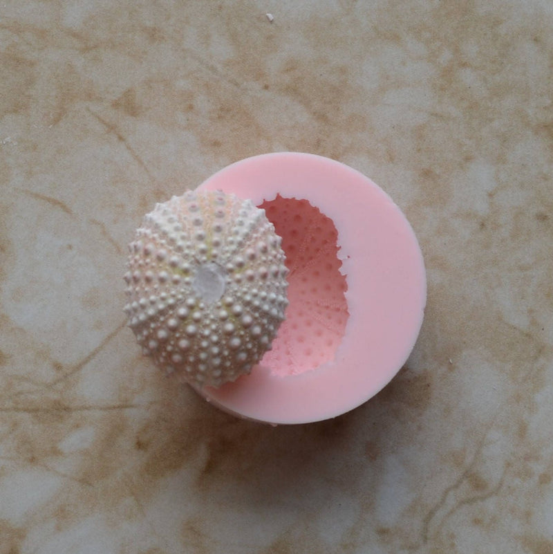 Sea Urchin silicone mold, Sea urchins, Molds, Clay, Crafts, Resin, molds, invertebrate animals, Pedicellariae, poisonous spines,  N431