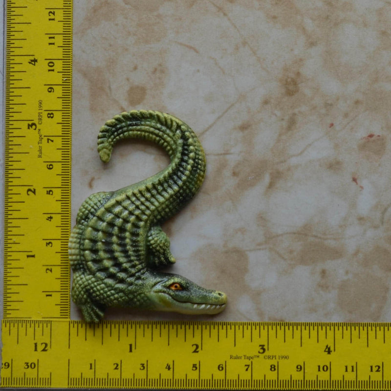 Alligator Silicone Mold, Gator, Resin mold, Clay mold, Epoxy molds, food grade mold, Animal, Chocolate molds, Mould, Rubber, Flexible A403