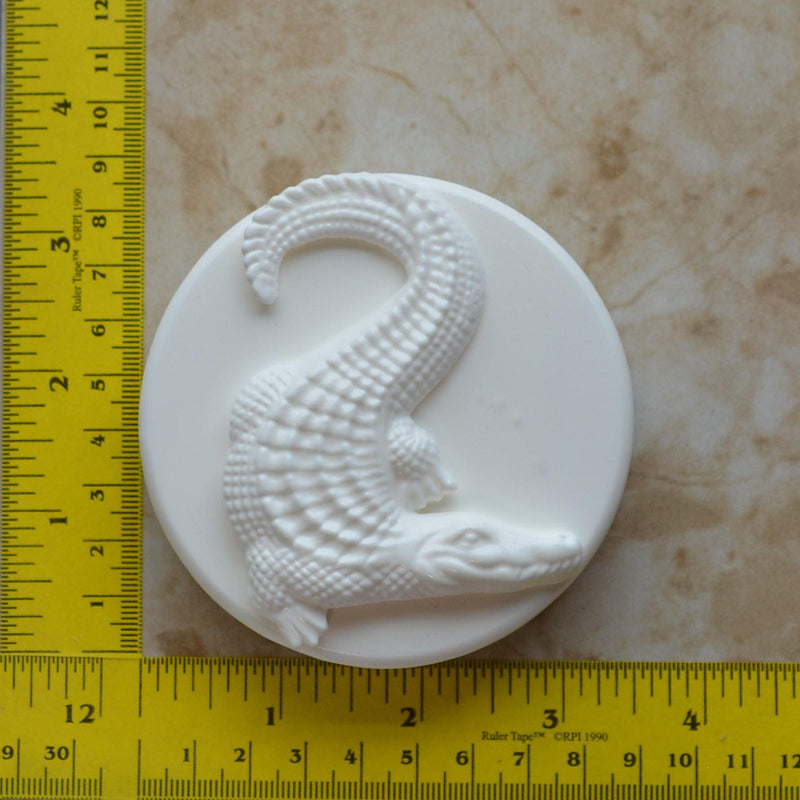 Alligator Soap Mold  Silicone Soap Mold, Soap mold, Soap, Round molds, Square molds, Rectangular mold, Octagon, Soaps, SM403