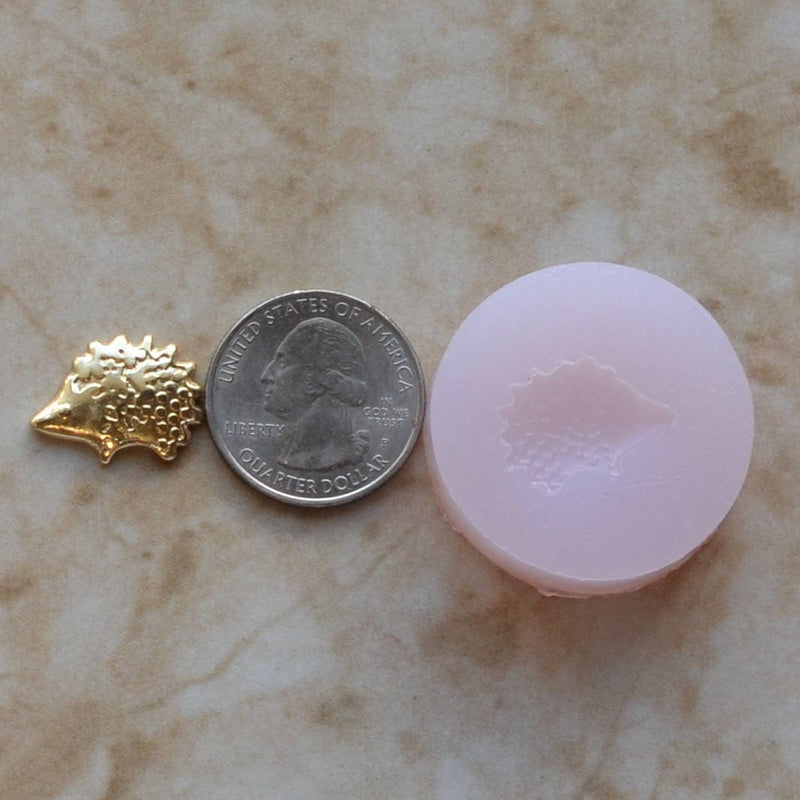 Hedgehog Silicone Mold, Animal Silicone Mold, Resin, Clay, Epoxy, food grade, Chocolate molds, Resin, Clay, dogs, cats, fish A450