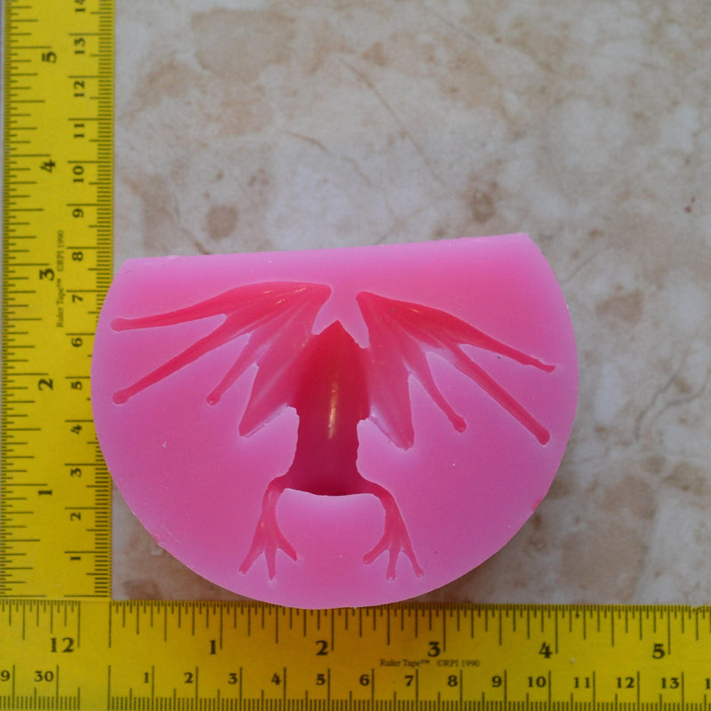 Frog Mold, Animal Silicone Mold, Resin mold, Clay mold, Epoxy molds, food grade, Chocolate molds, Resin, Polymer Clay A441