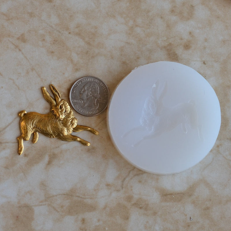 Rabbit Silicone Mold, Animal Silicone Mold, Resin, Clay, Epoxy, food grade, Chocolate molds, Resin, Clay, dogs, cats, fish, birds A389