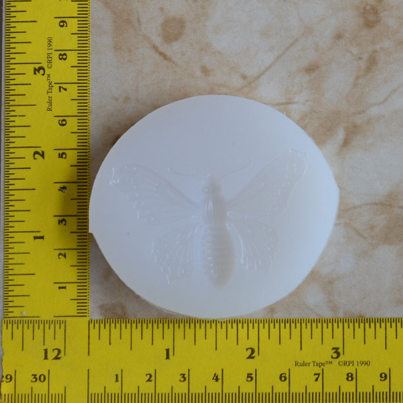 MOTH Silicone Mold, Insects, Resin mold, Clay mold, Epoxy molds, food grade, Pests, Termites, Chocolate molds, creatures A496