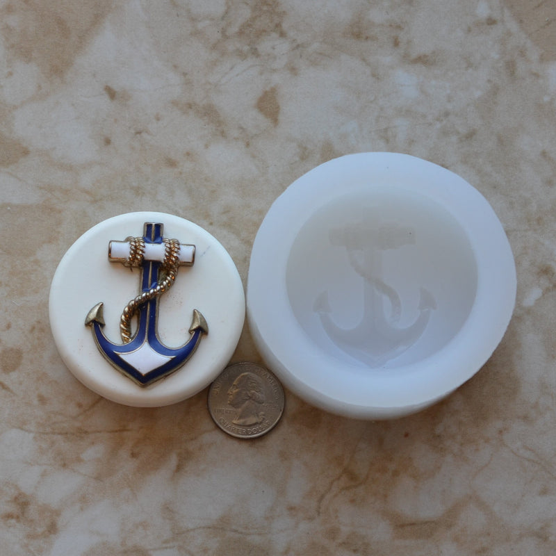 Anchor Silicone Mold, Silicone Soap Mold, Soap mold, Soap, Round molds, Square molds, Rectangular mold, Octagon, Soaps SM123-N