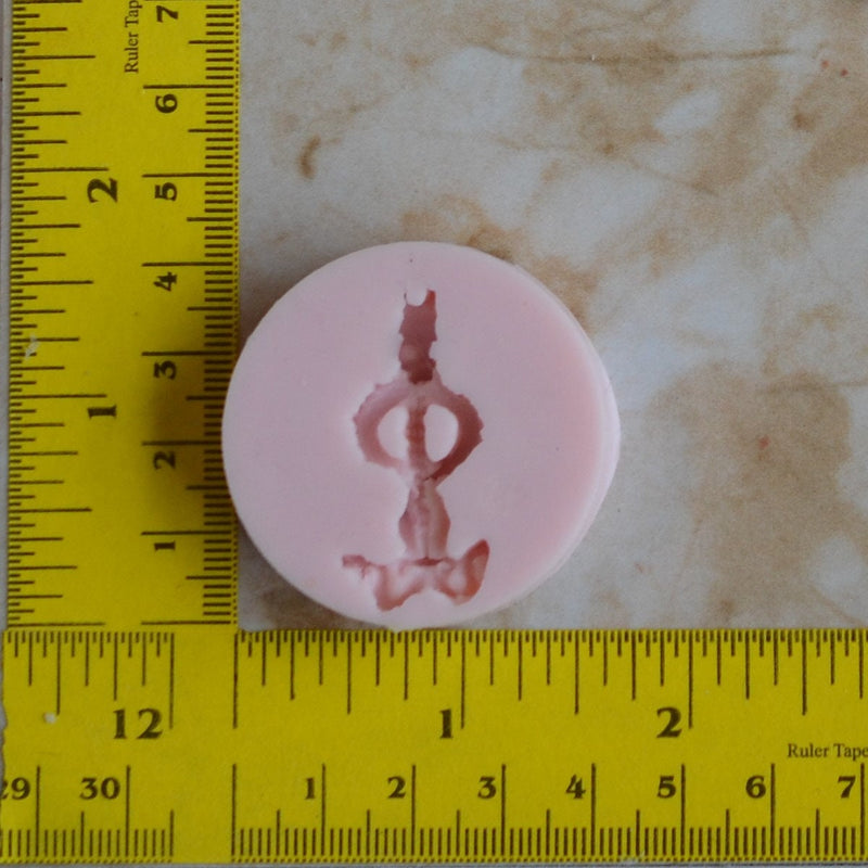 Skull Flexible Silicone Mold, Jewelry, Resin, clay, Pendant, Necklace, hung on a chain, Charms, brooch, bracelets, symbol, earrings,  G400