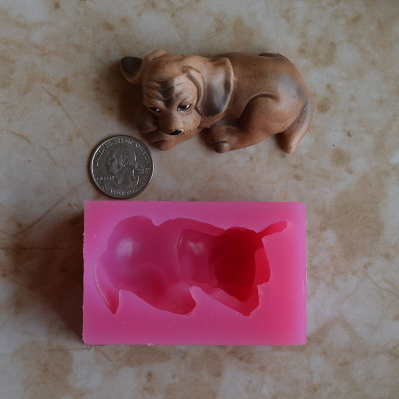 Dog 3D Silicone Mold, Animal Silicone Mold, Resin, Clay, Epoxy, food grade, Chocolate molds, Resin, Clay, dogs, cats, fish, birds A514