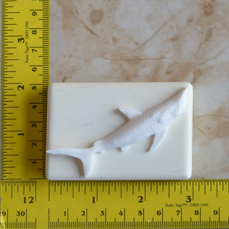 Shark Soap Mold Silicone, Silicone Soap Mold, Soap, Round molds, Square molds, Rectangular mold, Octagon, Soaps, Animal SM-563-S-REC