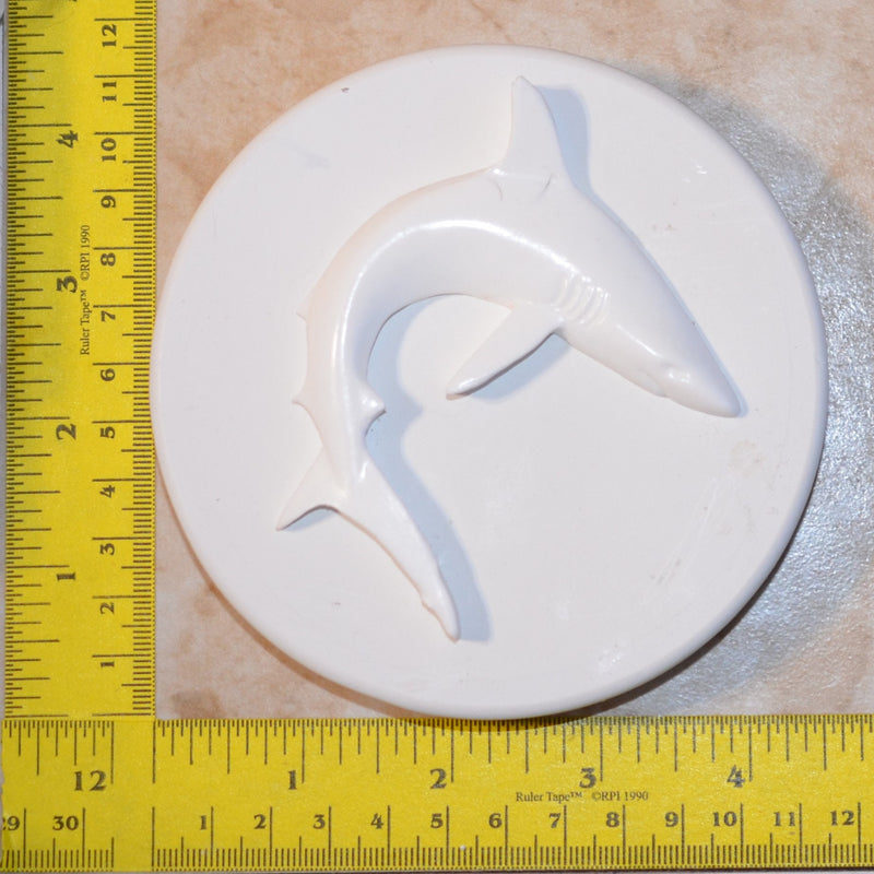 Shark Silicone Soap Mold, Silcone, Molds, Cake, Candy, Clay, Animal, Cooking, Jewelry, Farm, Chocolate, Cookies SM-525-L-R