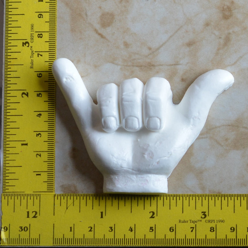 Hang Loose, Soap mold, Shaka Silicone Mold, Jewelry, Resin, Pendant, Necklace, hung on a chain, Charms, brooch, bracelets, symbol, G411