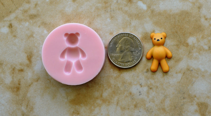 Bear Silicone Mold, Animal Silicone Mold, Resin, Clay, Epoxy, food grade, Chocolate molds, Resin, Clay, dogs, cats, fish, birds  A134