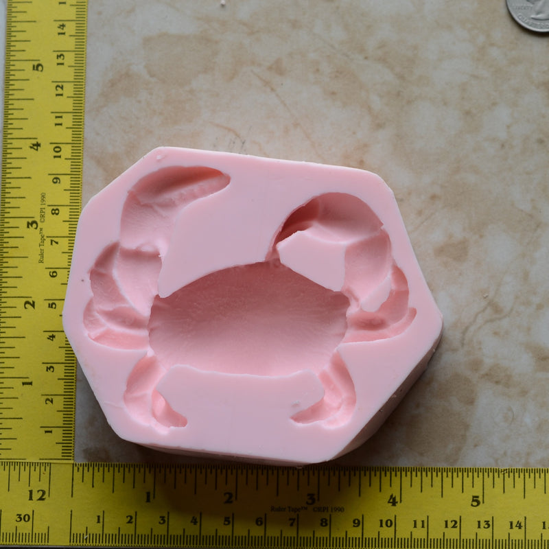 Crab Silicone Mold, Animal Silicone Mold, Resin, Clay, Epoxy, food grade, Chocolate molds, Resin, Clay, dogs, cats, fish, birds A523-3