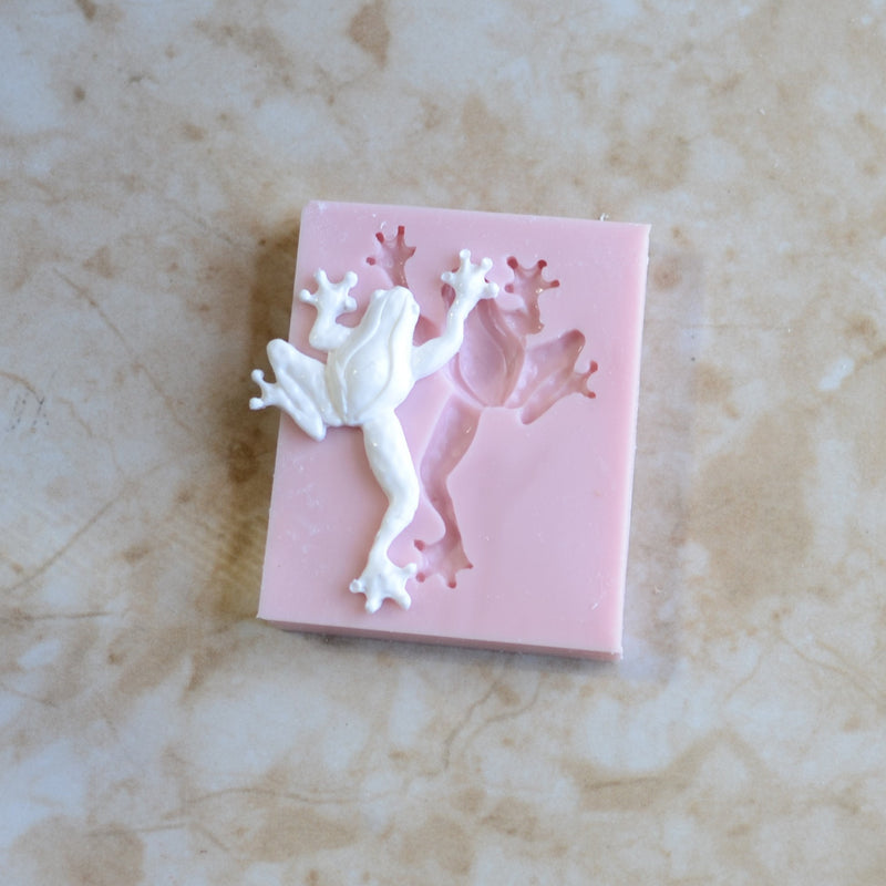Frog Silicone Mold, Frogs, Resin mold, Clay mold, Epoxy molds, food grade, amphibian, Toads, Chocolate, Frogs, Tree frogs, Tadpole, A577