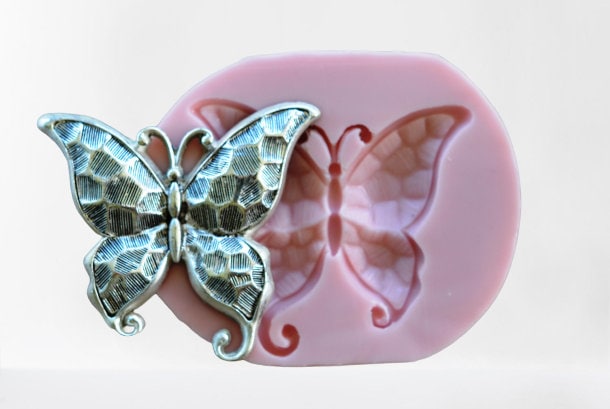 Butterfly Flexible Silicone Mold, Insects, Resin mold, Clay mold, Epoxy molds, food grade, Pests, Termites, Chocolate molds, creatures A101