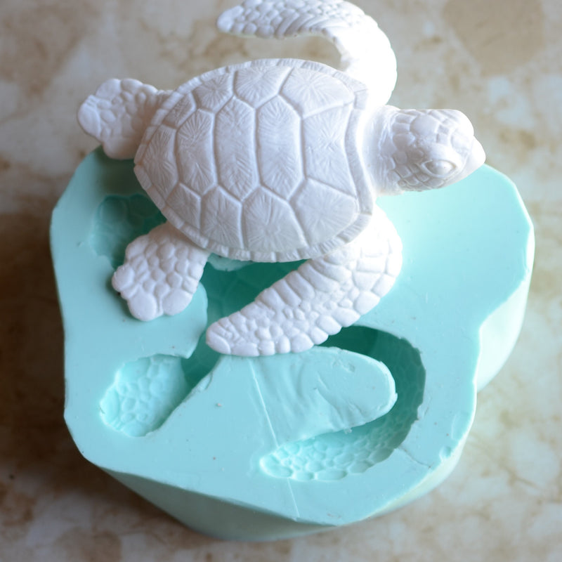 Turtle silicone mold, Resin turtle mold, Clay turtle mold, Epoxy turtle molds, Sea turtle, Sea turtle mold, turtles, Nautical molds A589