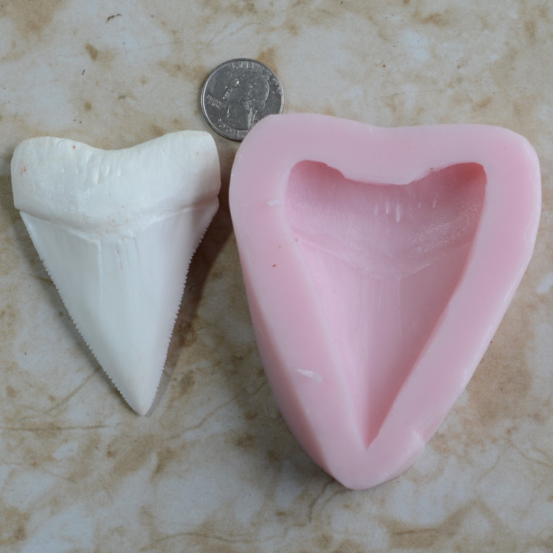 Shark Tooth Silicone Mold, Shark, Shark teeth, Resin Shark mold, Clay mold, Epoxy, Ocean, Sharks, Nautical, food grade, Chocolate A593