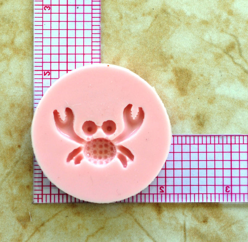 Crab Silicone Mold, Animal Silicone Mold, Resin, Clay, Epoxy, food grade, Chocolate molds, Resin, Clay, dogs, cats, fish, birds  N109