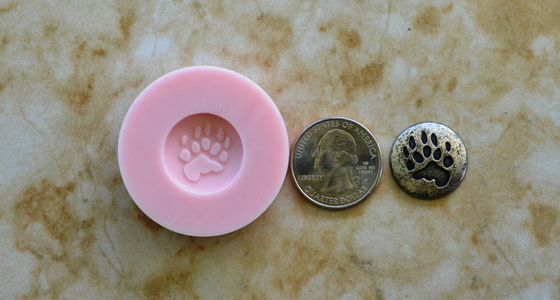 Bear Silicone Mold, Animal Silicone Mold, Resin, Clay, Epoxy, food grade, Chocolate molds, Resin, Clay, dogs, cats, fish, birds  A119