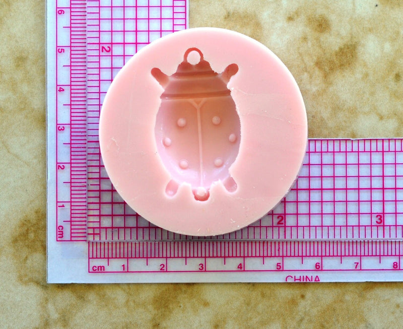 Ladybug Beetle Flexible Silicone Mold, Insects, Resin mold, Clay mold, Epoxy, food grade, Pests, Termites, Chocolate molds, creatures A112