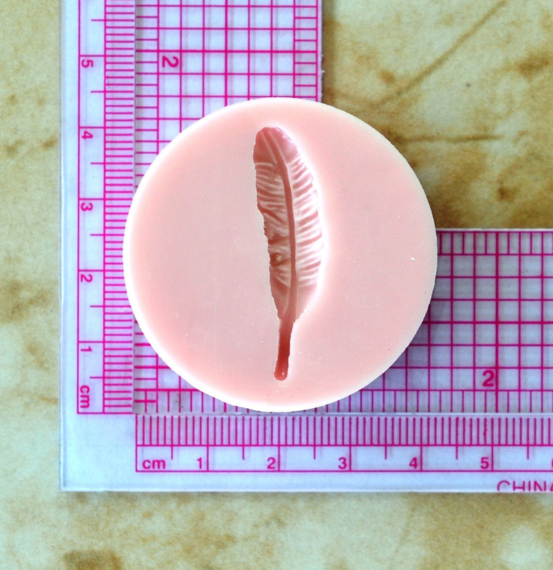 Feather Flexible Silicone Mold, Plants, Trees, plant life, Flowers, flowering plants, Palm trees, Clay mold, Leaf, Chocolate,  G134