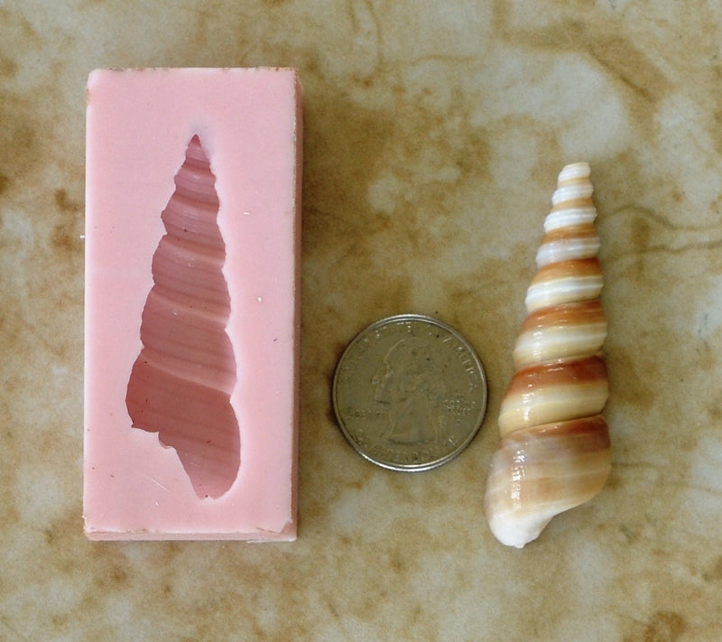 Shell Silicone Mold, Epoxy, Beach, Nautilus, Scallop, Chocolate molds, ocean, seashells, Scallop, sand dollar, shell shop N153
