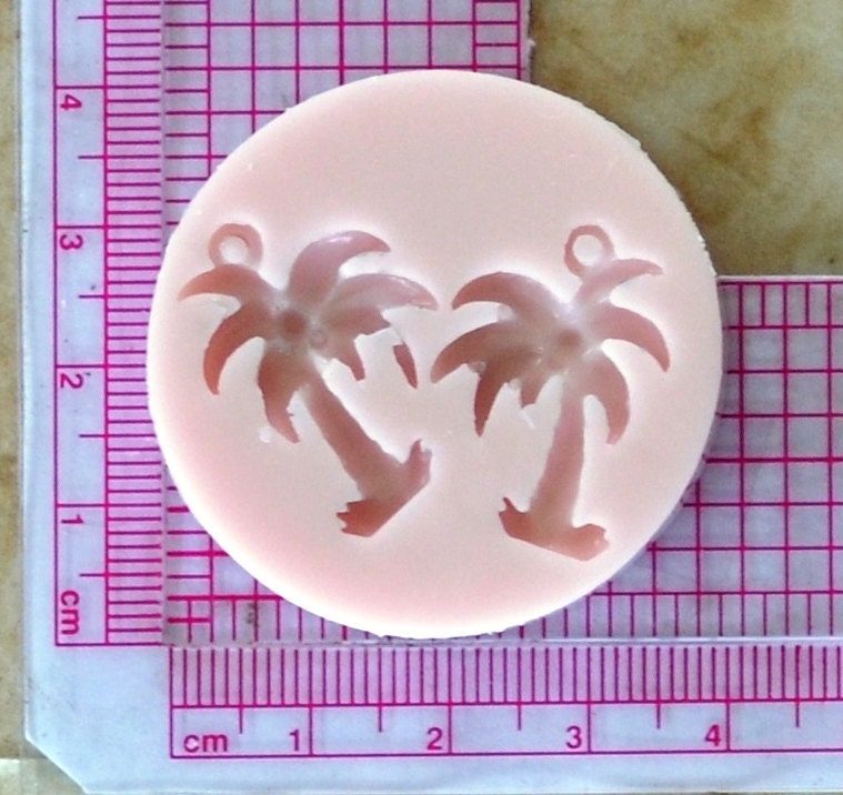 Palm Tree Flexible Silicone Mold, Plants, Trees, plant life, Flowers, flowering plants, Palm trees, Clay mold, Epoxy molds, Chocolate, G215
